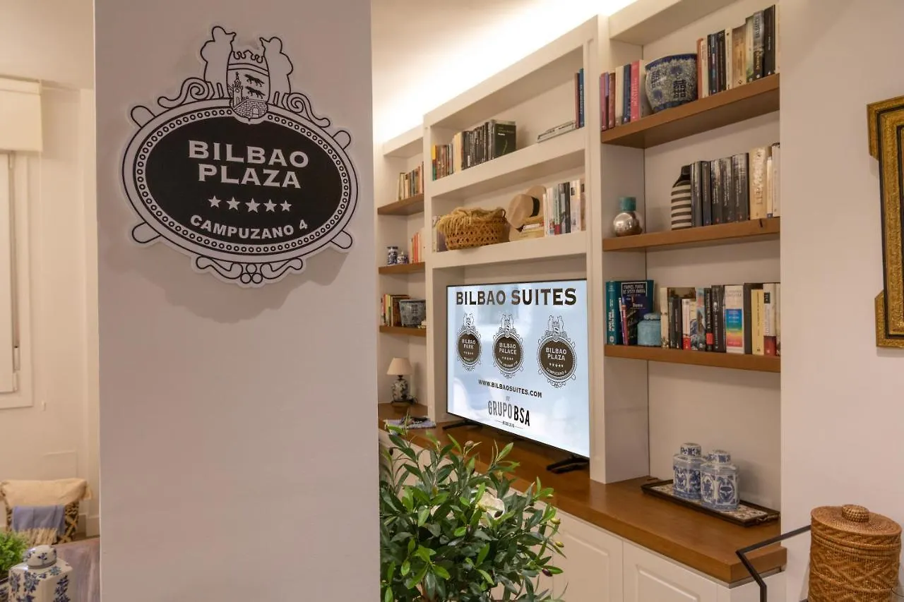 Apartament Bilbao Plaza Campuzano De Bilbao Suites, Elegante Y Centrico